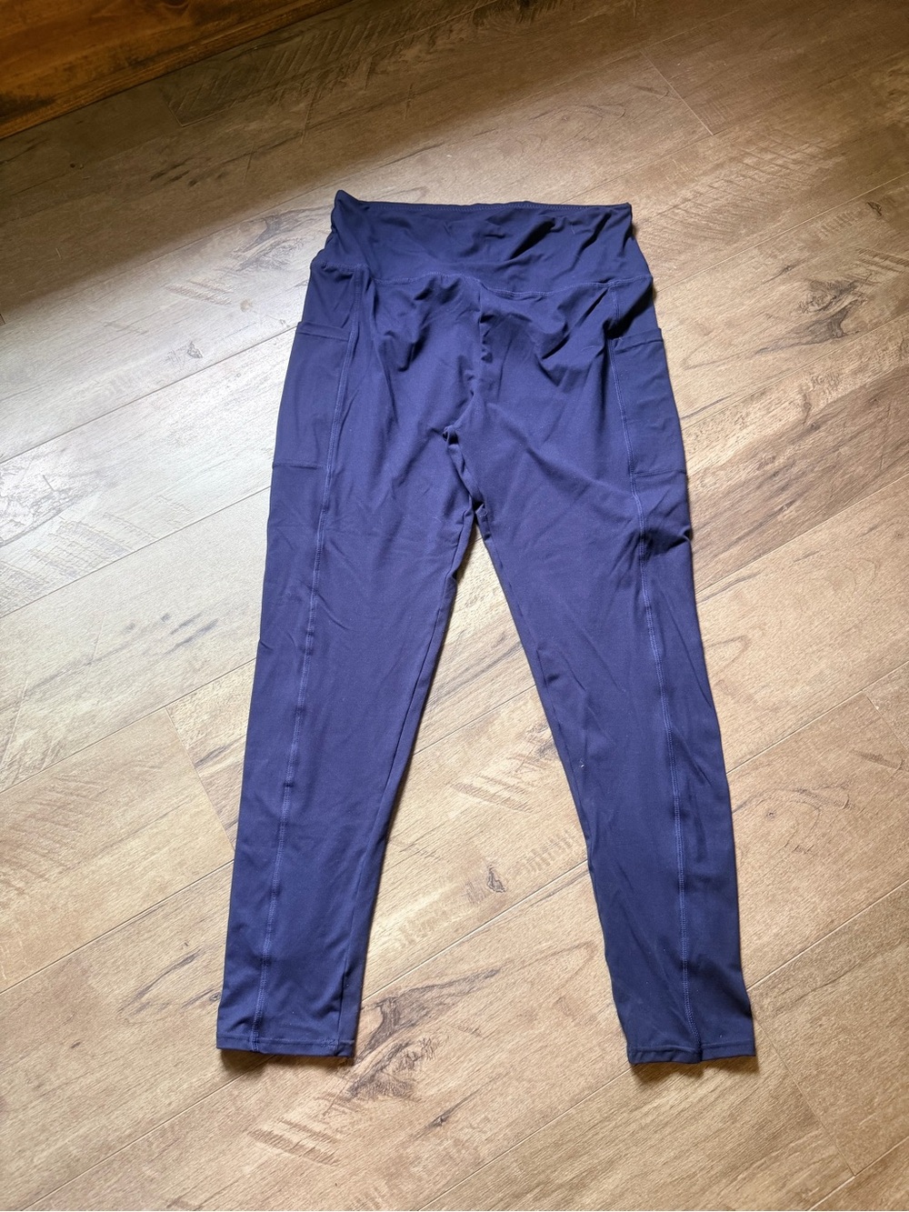High-Waist Navy Active Leggings